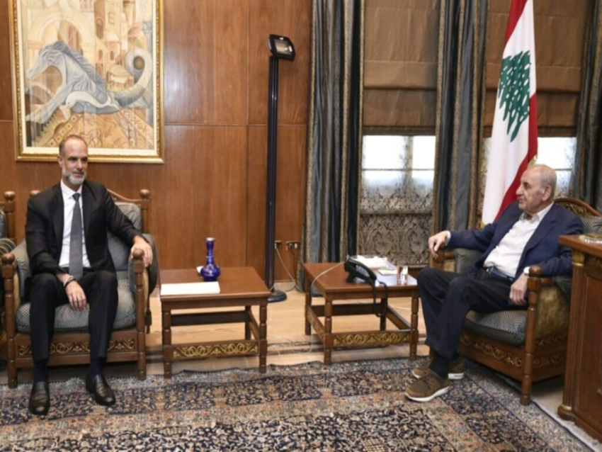 بري بحث مع وزير الصحة في لاتفيا في الأوضاع في لبنان والمنطقة واستقبل رسامني وعبود
