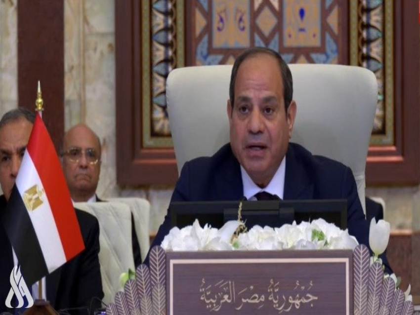 السيسي في قمة بغداد: لضرورة انسحاب الاحتلال من الأراضي اللبنانية لضمان الاستقرار في المنطقة