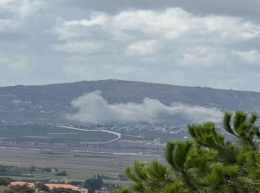 غارة معادية على بلدة ميس الجبل