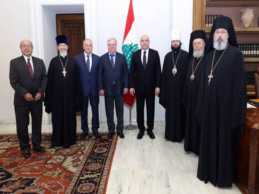 الرئيس عون استقبل رئيس الوزراء الروسي السابق وبحث معه مشاريع الجمعية الإمبراطورية الأرثوذكسية في لبنان وتعزيز العلاقات