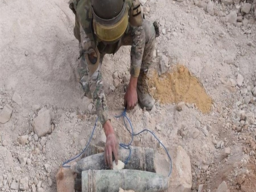 الجيش: تفجير ذخائر غير منفجرة في منطقة عدلون – الحارتية