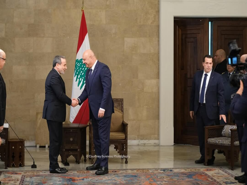 الرئيس عون خلال لقائه عراقجي: لبنان يتطلع الى تعزيز العلاقات من دولة الى دولة مع ايران