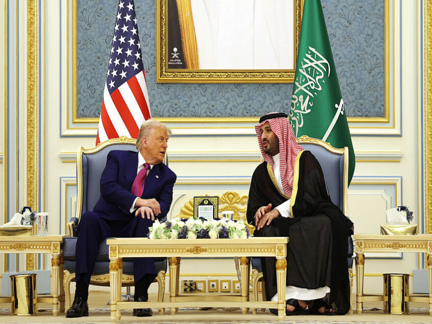 قمة سعودية أمريكية في قصر اليمامة بالرياض 