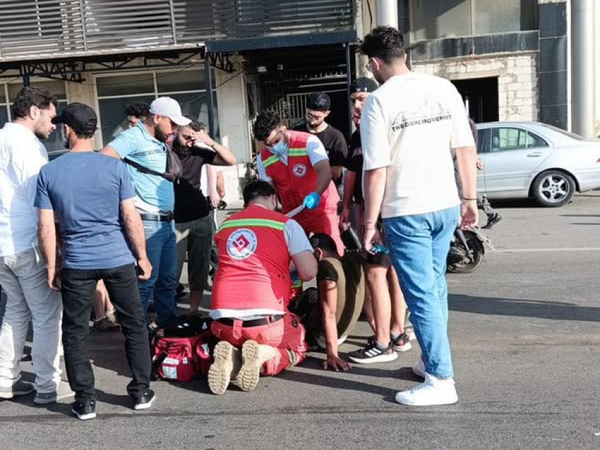 جريح إثر حادث سير في القلمون