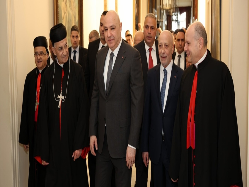 الرئيس عون من بكركي: سننفذ قرار 
