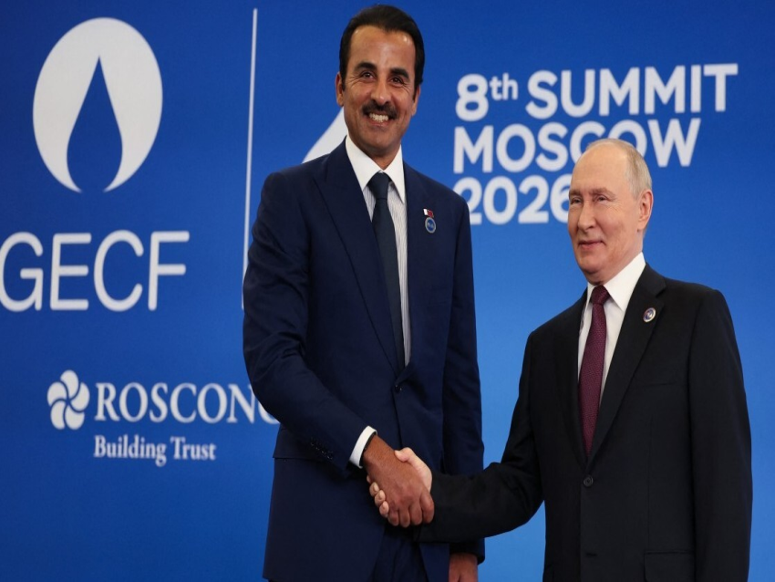 بوتين التقى أمير قطر في موسكو: مستعدون لبذل كل ما في وسعنا لحل الوضع المعقد في الشرق الأوسط