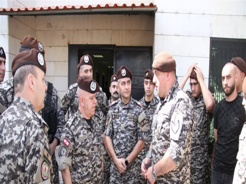 زيارة تفقدية للواء الركن لاوندس إلى مرفأ بيروت