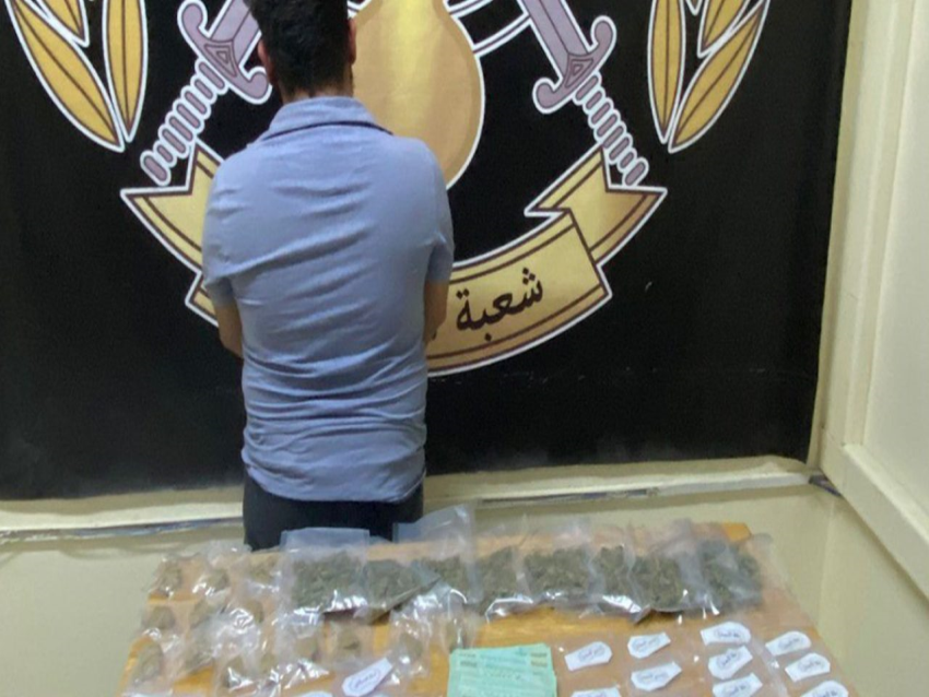 شعبة المعلومات توقف مروج مخدرات بين الدامور والأولي