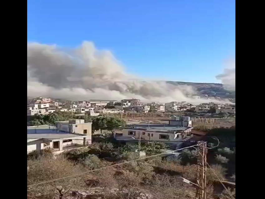 بالفيديو: 4 شهداء في قبريخا و غارات على مجدلزون وسحمر 