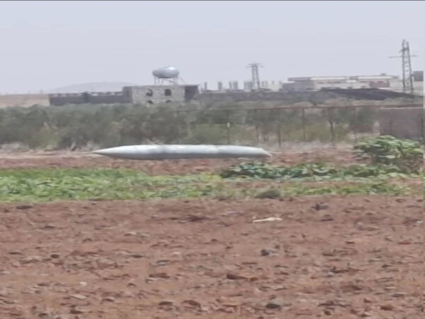 سقوط بقايا صاروخين إيرانيين في ريف درعا أثناء عبورهما الأجواء السورية باتجاه إسرائيل