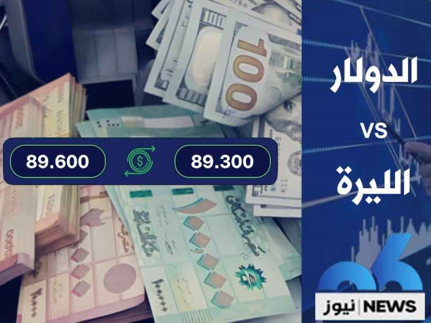 الدولار يقفل على 89300 ليرة مساء اليوم 