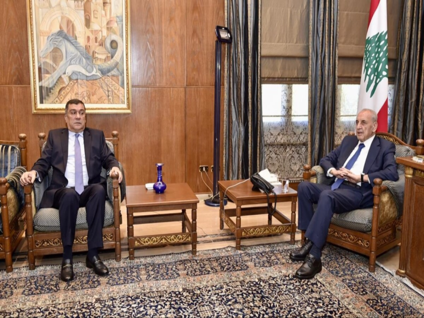 بري تابع اوضاع شركة ​طيران الشرق الأوسط​ مع الحوت واستقبل السفير السعودي الجديد في زيارة بروتوكولية