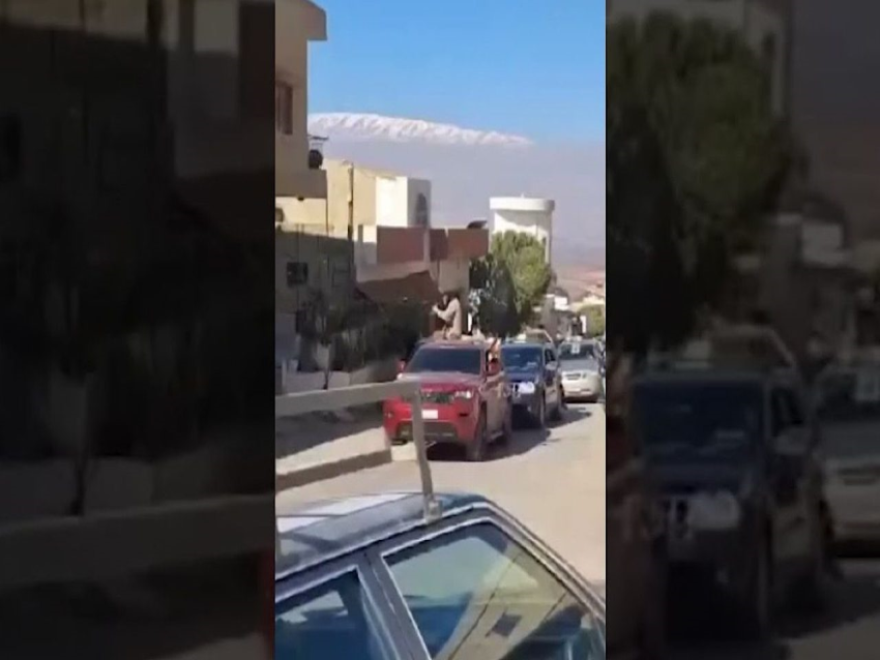 بالفيديو: تشييع كاد يتحول إلى مجزرة في سرعين البقاعية 