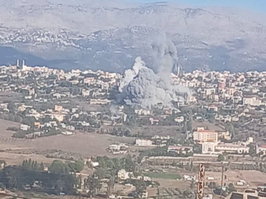 بالفيديو: 3 غارات على شبعا و قصف مدفعي على أطراف علما الشعب