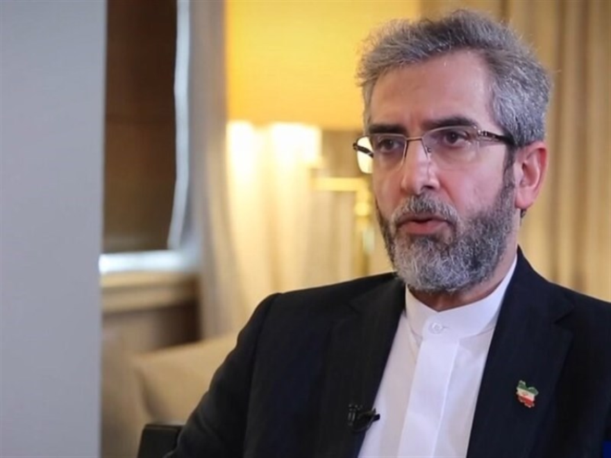 باقري كني: الدول الثلاث المشاركة في اجتماع طهران يمكنها أن تخطو نحو إرساء أمن إقليمي