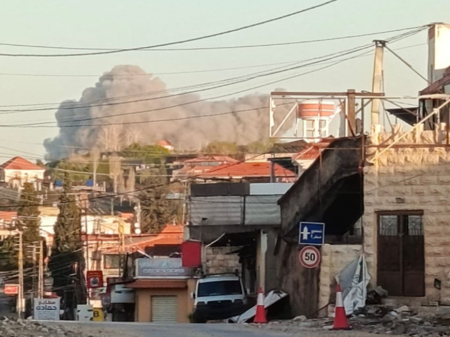 غارات إسرائيلية على الغازية وحاروف والطيبة جنوباً 