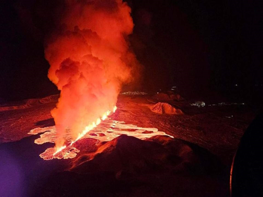  أيسلندا: البركان لا يزال نشطًا لكن الوضع آمن