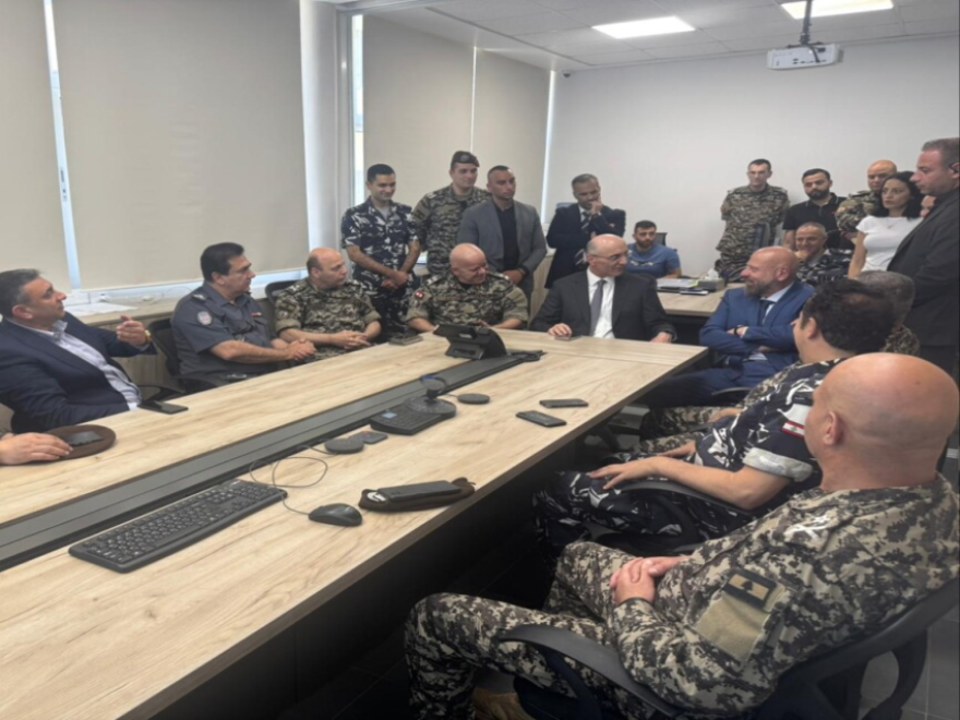 بحضور لاوندس ونهرا ... الحجار تفقّد غرفة عمليات الشمال في سراي طرابلس 