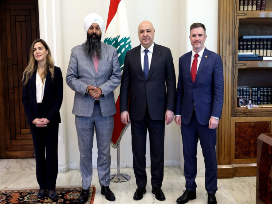  الرئيس عون لوزير الدولة الكندية للتنمية الدولية : لبنان يرحب بالدعم الكندي لعودة الجنوبيين وإعادة إعمار قراهم