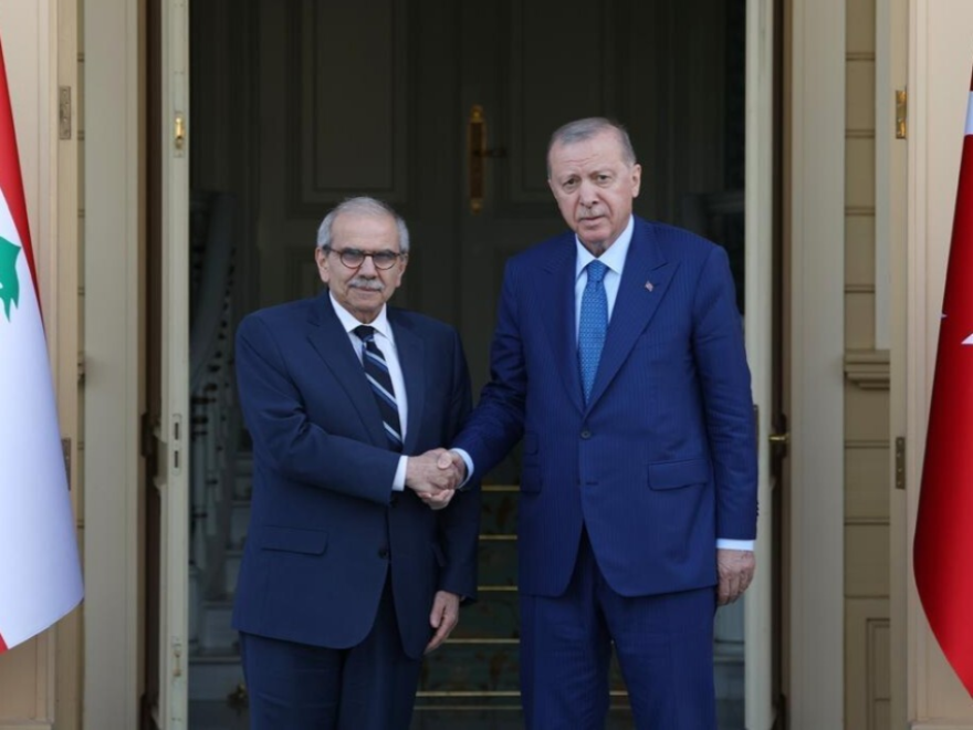 سلام التقى أردوغان: نواصل العمل مع الدول الصديقة لوقف اعتداءات إسرائيل وانسحابها من أراضينا