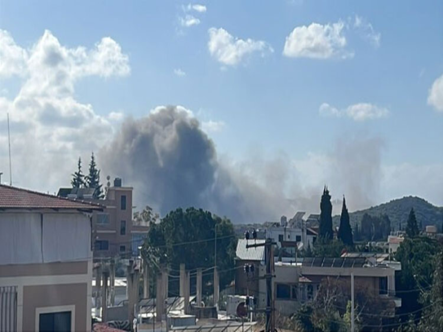 الجيش الإسرائيلي ينفذ تفجيرا كبيرا في مدينة بنت جبيل