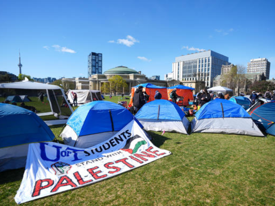 إنضمام كلية في لندن إلى الحراك الطالبي المتضامن مع فلسطين