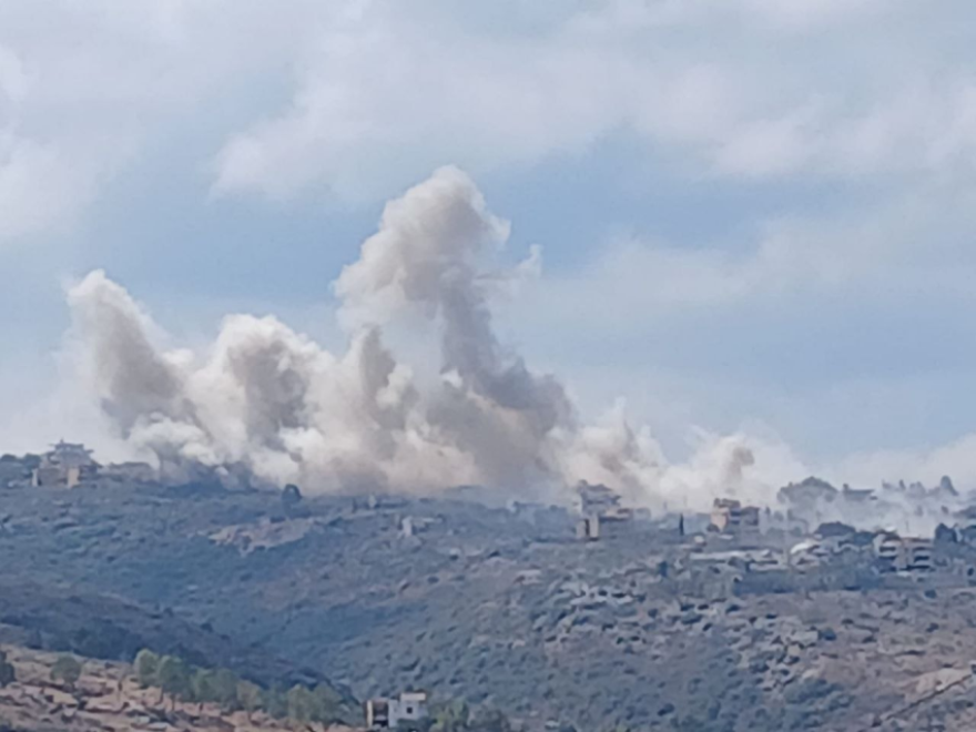 الجيش الإسرائيلي نفذ عملية تجريف وفجّر خزان المياه العمومي في مشاع المنصوري