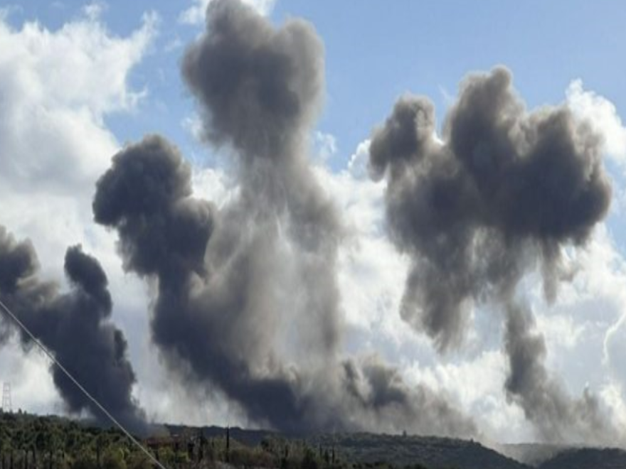 غارات إسرائيلية على بلدتي عدشيت ومجدل سلم جنوبي لبنان