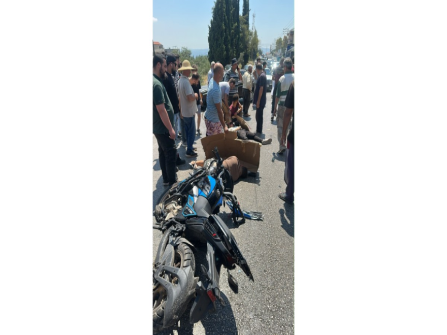 جريحان في حادث صدم على طريق الضنية - طرابلس
