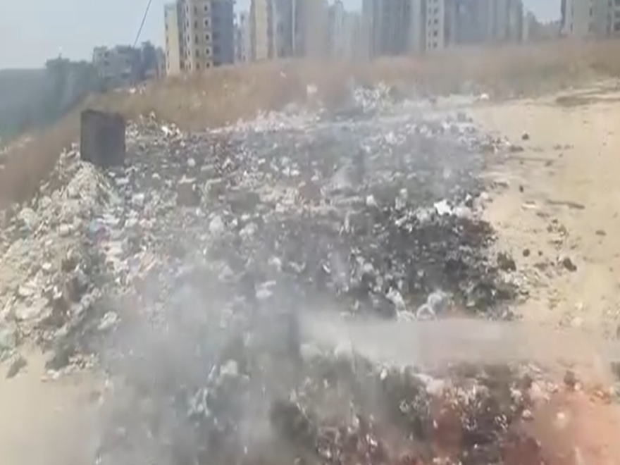 الدفاع المدني يُخمد حريق نفايات في وادي جلول – القبة (فيديو)