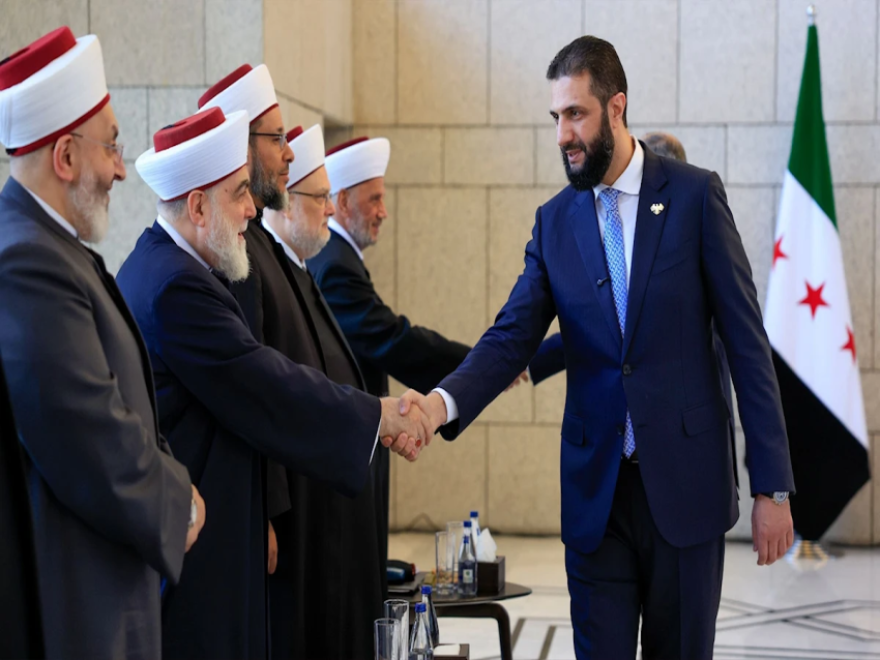 الأخبار _ الشرع لدريان: حسم ملكية مزارع شبعا بعد تحريرها