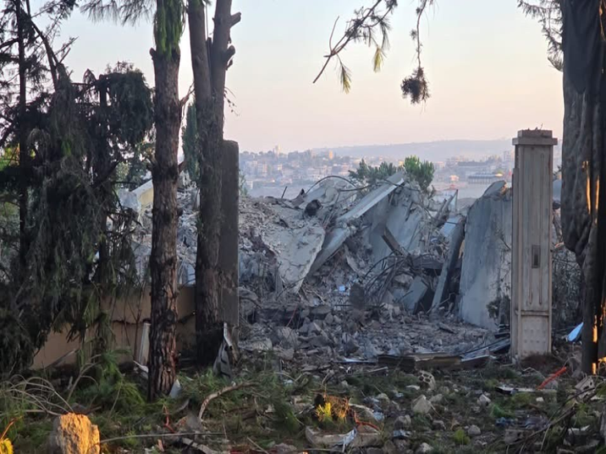 شهيدة و5 جرحى وتدمير منزل النائب السابق حبيب صادق وحديقة عامة حصيلة التصعيد على النبطية