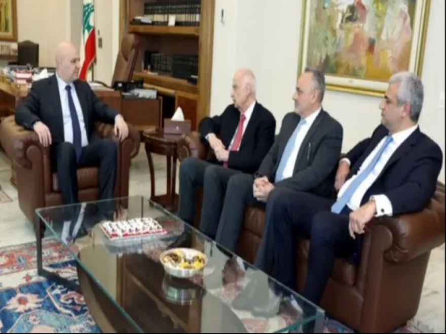 الرئيس عون عرض أوضاع كازينو لبنان مع شارل غسطين