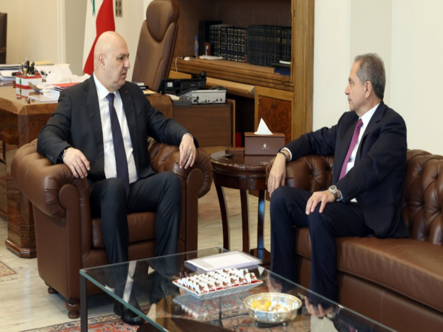 الرئيس عون عرض والوزير صدي الربط الكهربائي واستيراد الغاز مع دول المنطقة