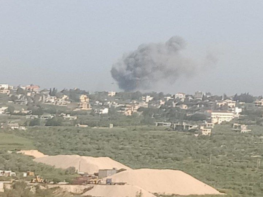 الطيران الحربي الإسرائيلي شن غارات على الشهابية والشرقية والقصيبة وبريقع وكفردونين والدوير