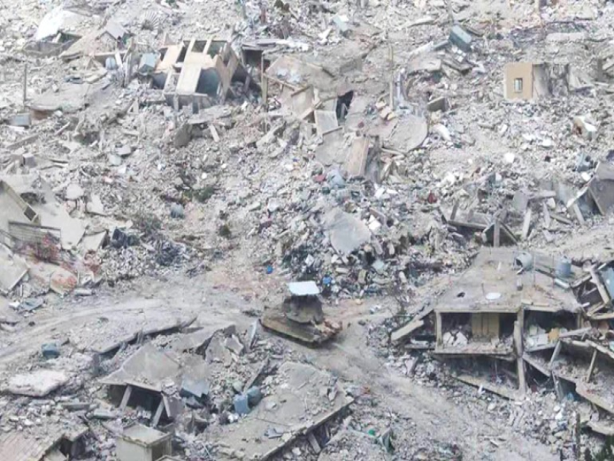 الجيش الإسرائيلي دمر مهنية بنت جبيل ومعهد التعليم العالي