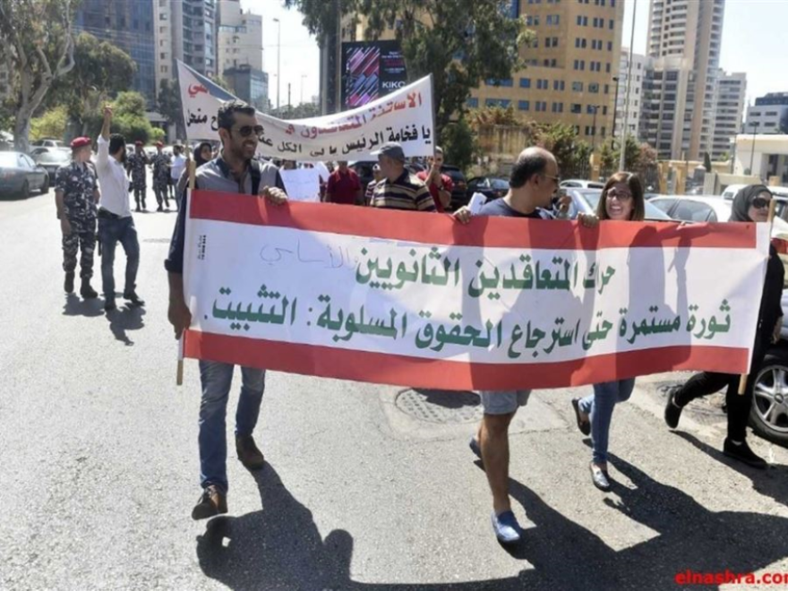 منسق حراك المعلمين المتعاقدين:الدولة ملزمة بتعويض أيام التدريس والتعطيل بسبب الصراعات والنزوح