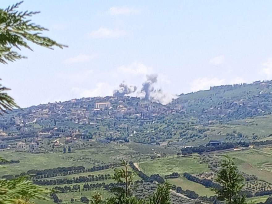 غارتان على شقرا وطيرهرما وتفجير في رشاف وقذيفة فوسفورية فوق برعشيت