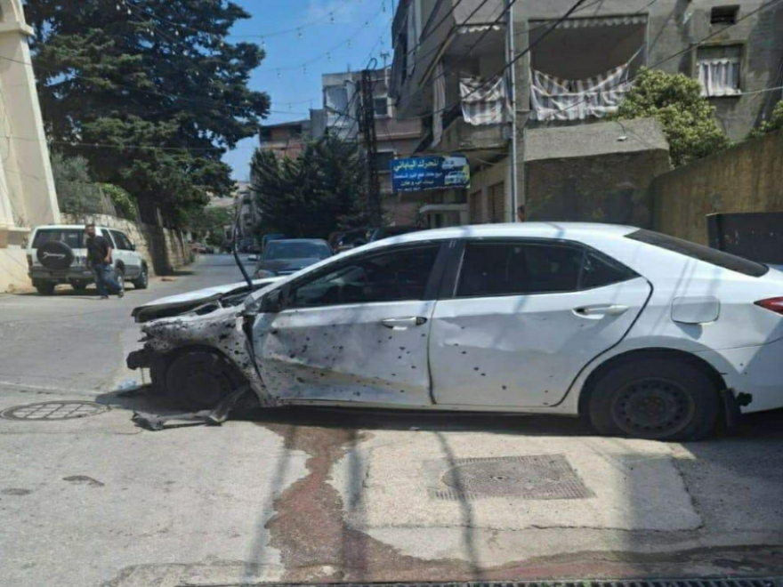 4 إصابات جراء غارة إسرائيلية استهدفت سيارة في حي المسلخ في النبطية